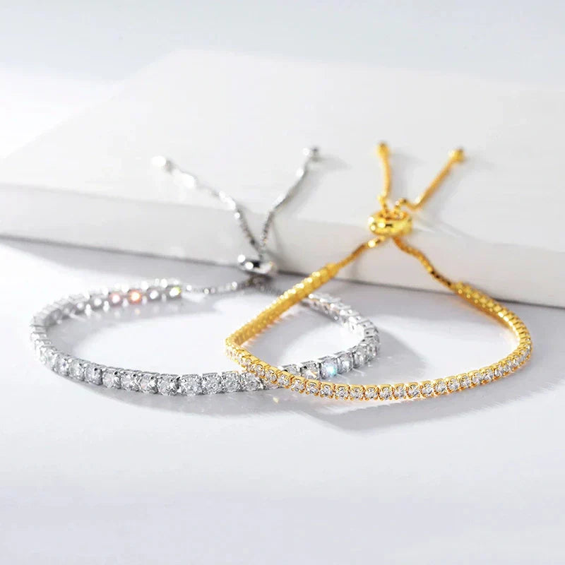 GOURMETTE RIVIÈRE AJUSTABLE 💎 - My Store