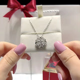 BOÎTE COLLAR CŒUR MAGNÉTIQUE AVEC FLEUR PRÉSERVÉE - My Store