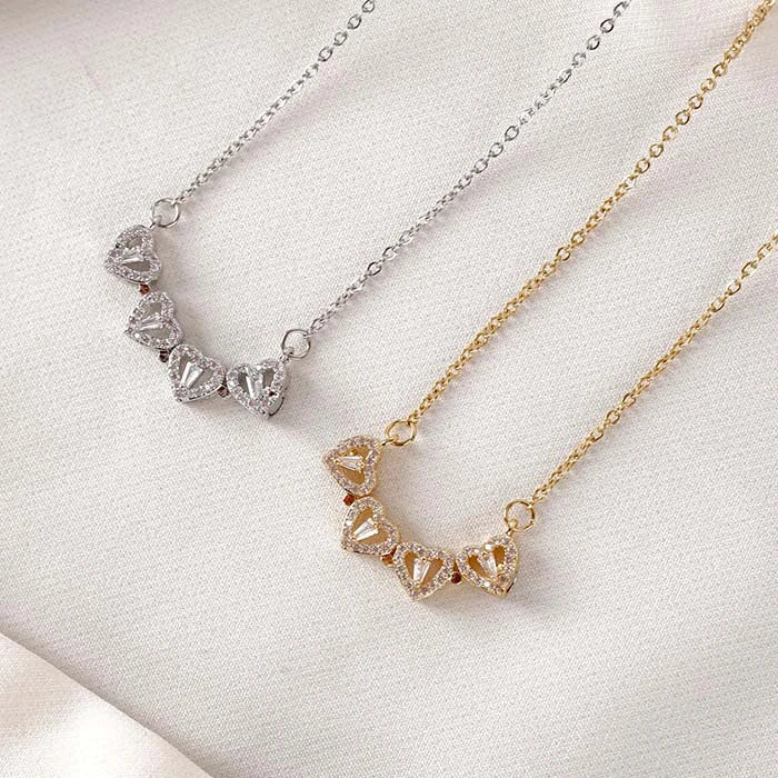 BOÎTE COLLAR CŒUR MAGNÉTIQUE AVEC FLEUR PRÉSERVÉE - My Store