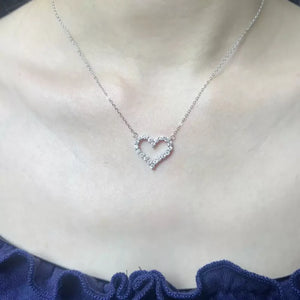 COLLIER COEUR EN CRISTAL - My Store