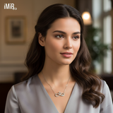 COLLIER INFINITY FANTASY PIERRES DE ZIRCONE