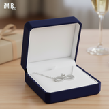 COLLIER INFINITY FANTASY PIERRES DE ZIRCONE