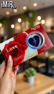 COLLIER CŒUR AVEC PERLE EN BOÎTE CADEAU - My Store