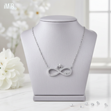 COLLIER INFINITY FANTASY PIERRES DE ZIRCONE